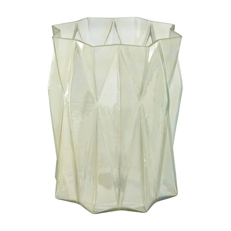 Rambia Large Irridescent Glass Candle Holder