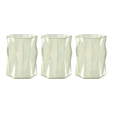 Rambia Set Of 3 Iridescent Candle Holders
