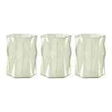 Rambia Set Of 3 Iridescent Candle Holders