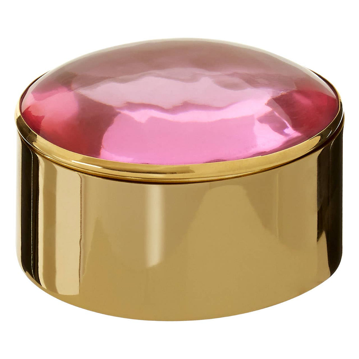 Nixie Set Of 3 Trinket Boxes With Pink Lids