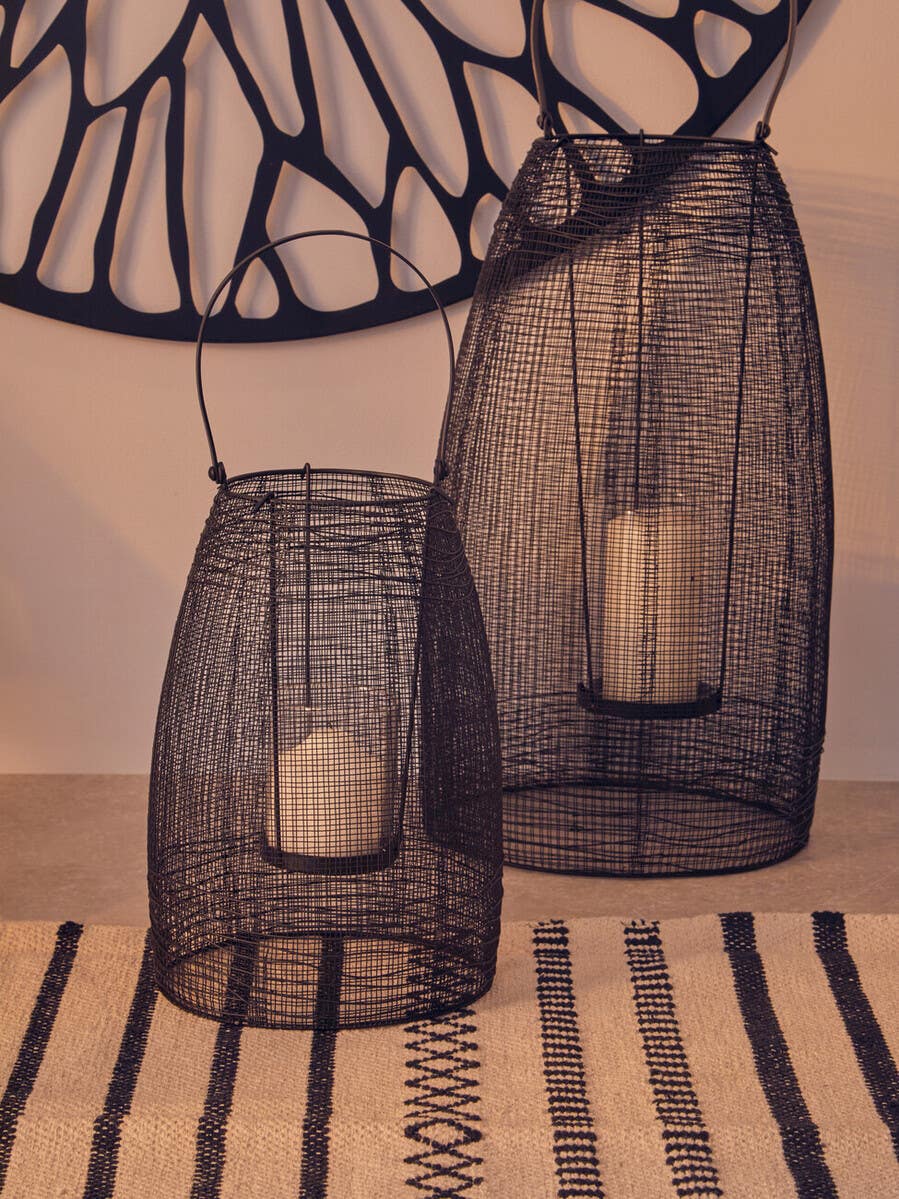 Trento Large Lantern With Handle