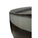Carra Grey And Black Planter