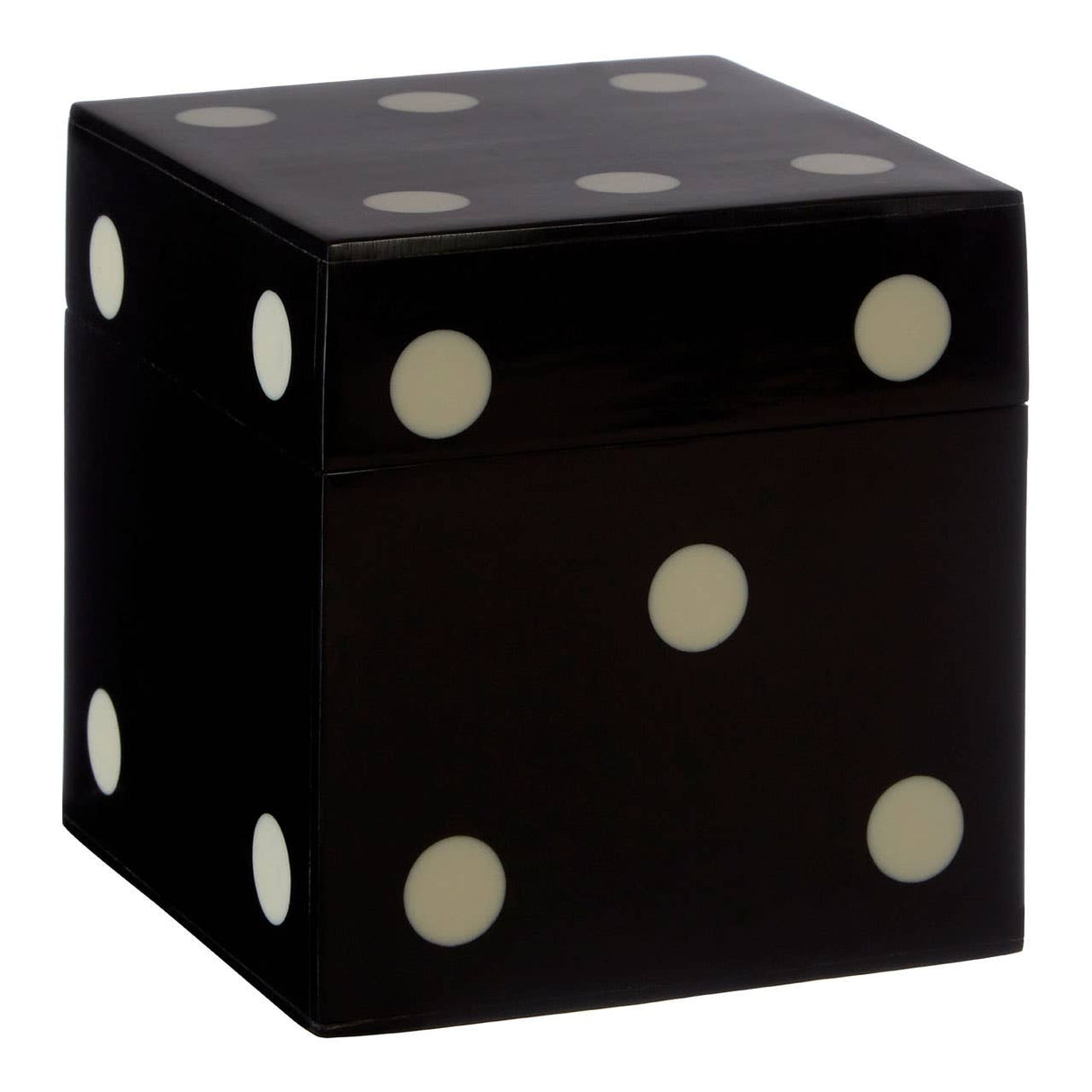 Churchill Black 5 Dice Box