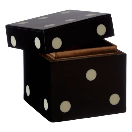 Churchill Black 5 Dice Box