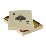 White And Black Card Box