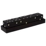 Churchill Games Black Dice Set