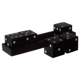 Churchill Games Black Dice Set