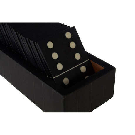 Churchill Games Black Finish Domino Set