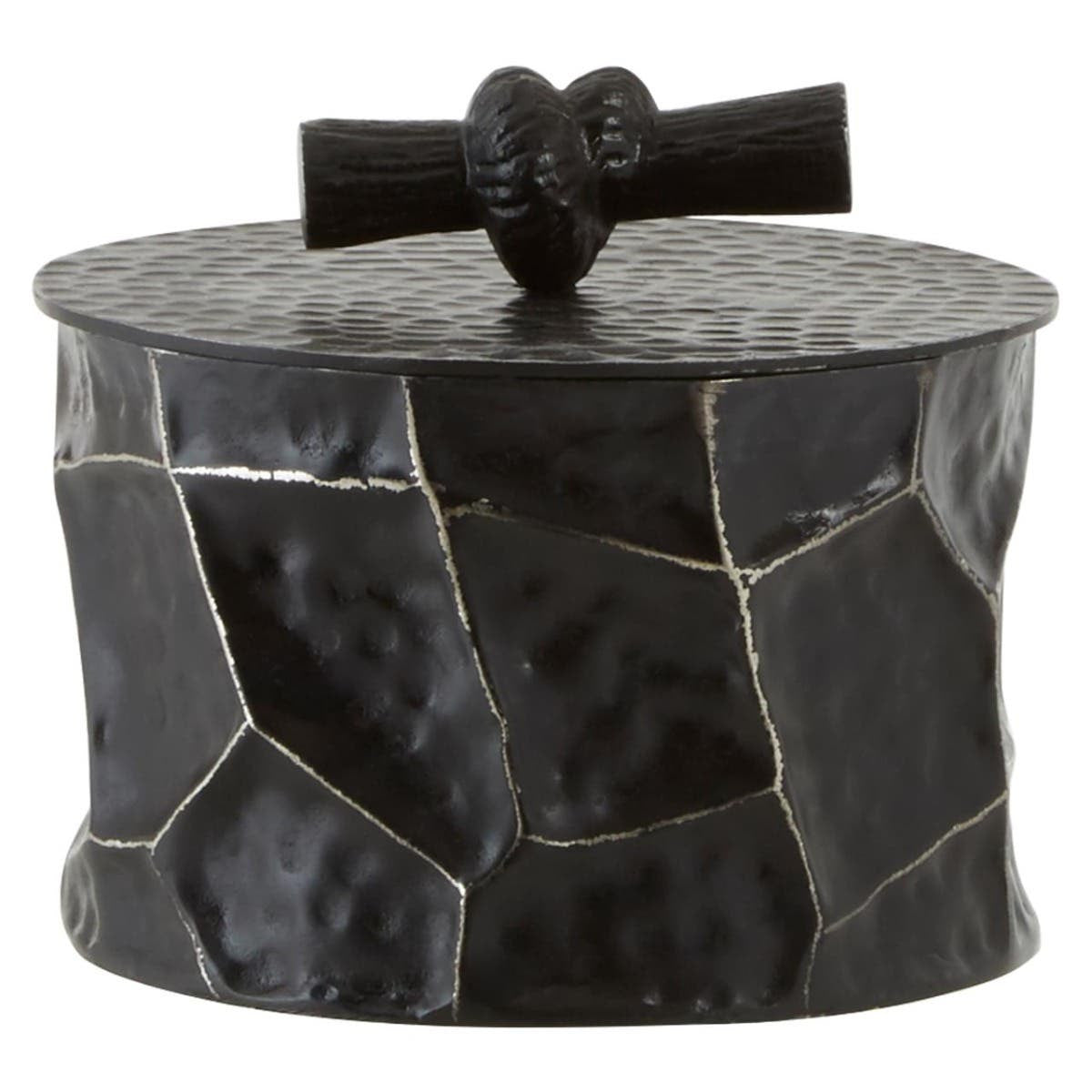 Akola Black and Gold Small Trinket Box