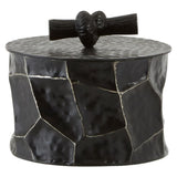 Akola Black and Gold Small Trinket Box