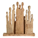 Unity Group Wooden Sculpture