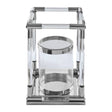 Lucita Small Silver Finish Lantern