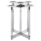 Lucita Silver Candelabra