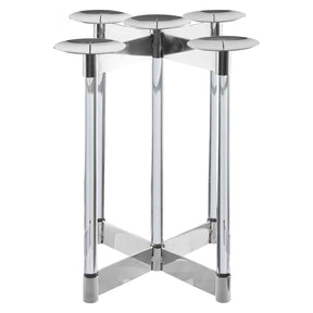 Lucita Silver Candelabra