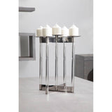 Lucita Silver Candelabra