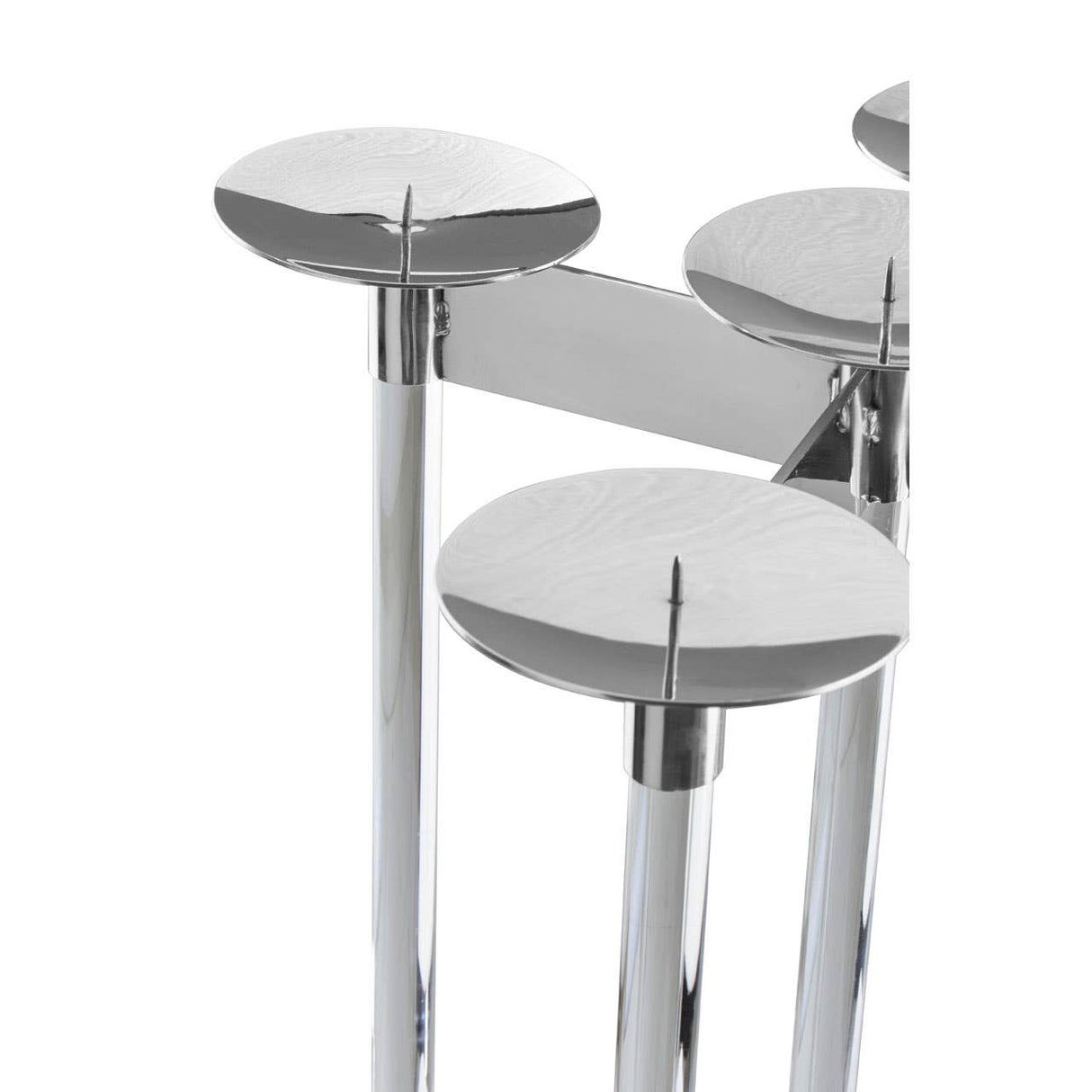Lucita Silver Candelabra