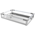 Lucita Silver Finish Tray