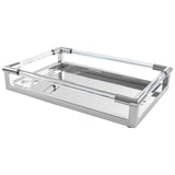 Lucita Silver Finish Tray