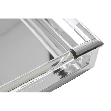 Lucita Silver Finish Tray