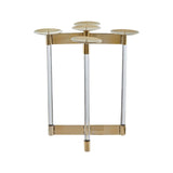 Lucita Gold Finish Candelabra