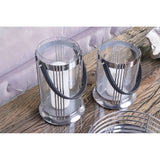Astro Small Silver Finish Lantern