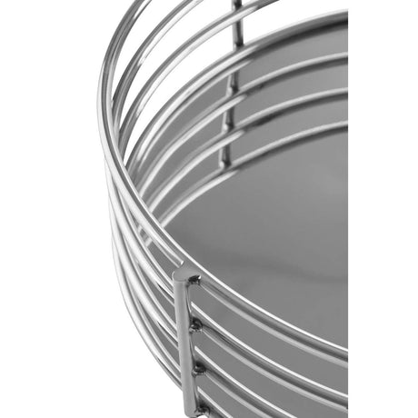 Astro Silver Round Tray