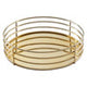 Astro Gold Mirrored Round Tray