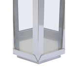 Herber Medium Silver Finish Lantern