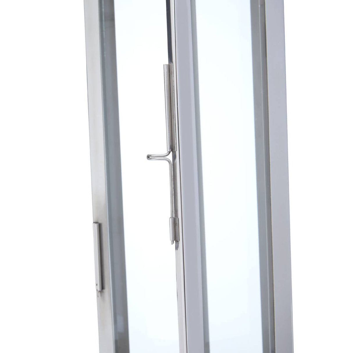 Herber Medium Silver Finish Lantern