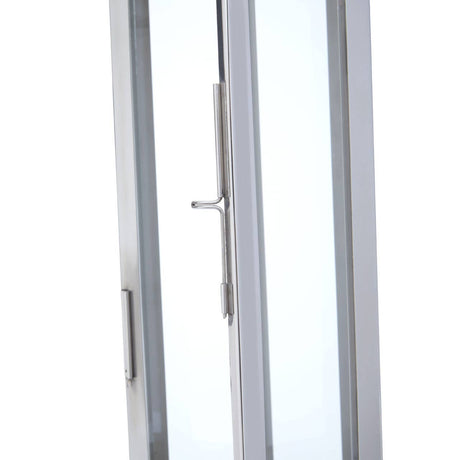 Herber Medium Silver Finish Lantern
