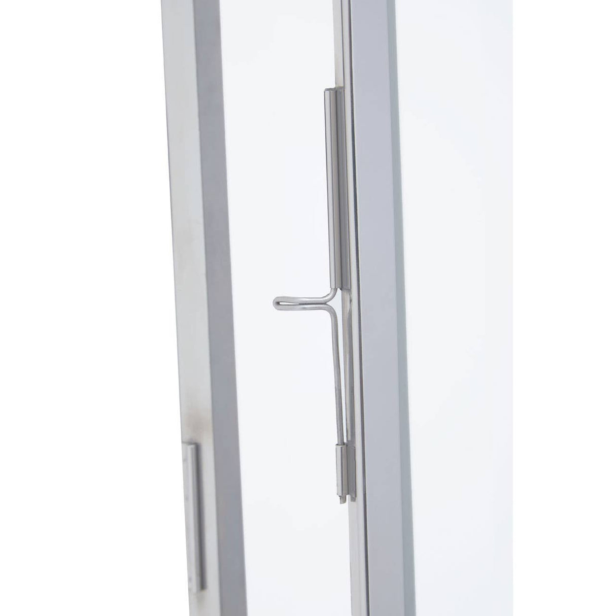Herber Large Silver Finish Lantern