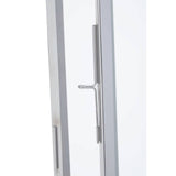 Herber Large Silver Finish Lantern