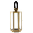 Herber Small Gold Finish Lantern