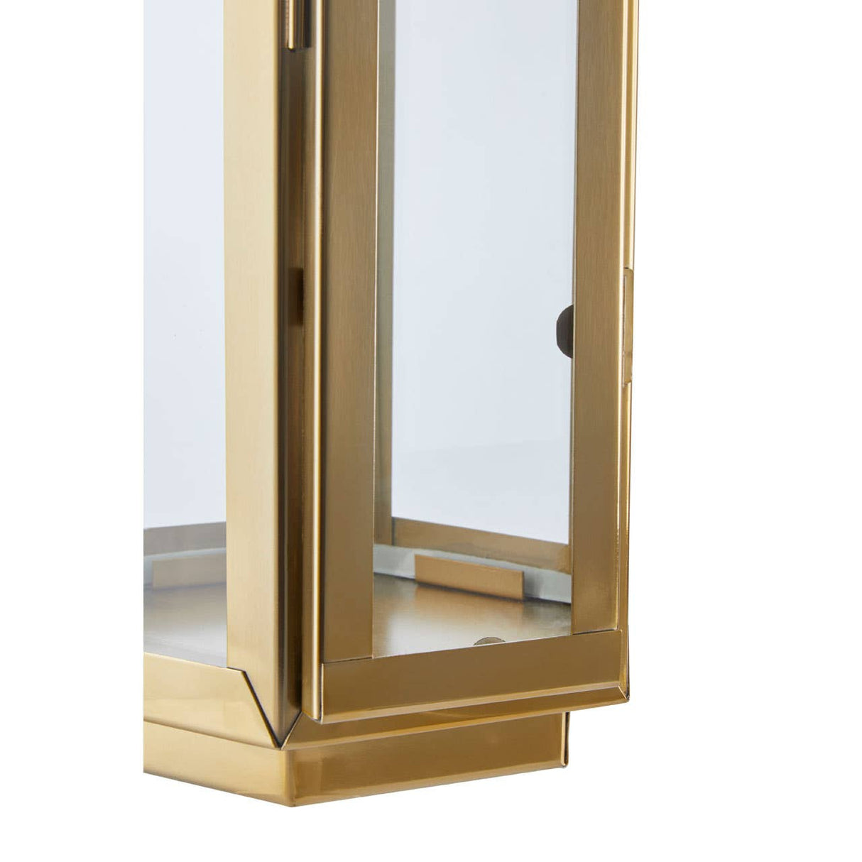 Herber Medium Gold Finish Lantern
