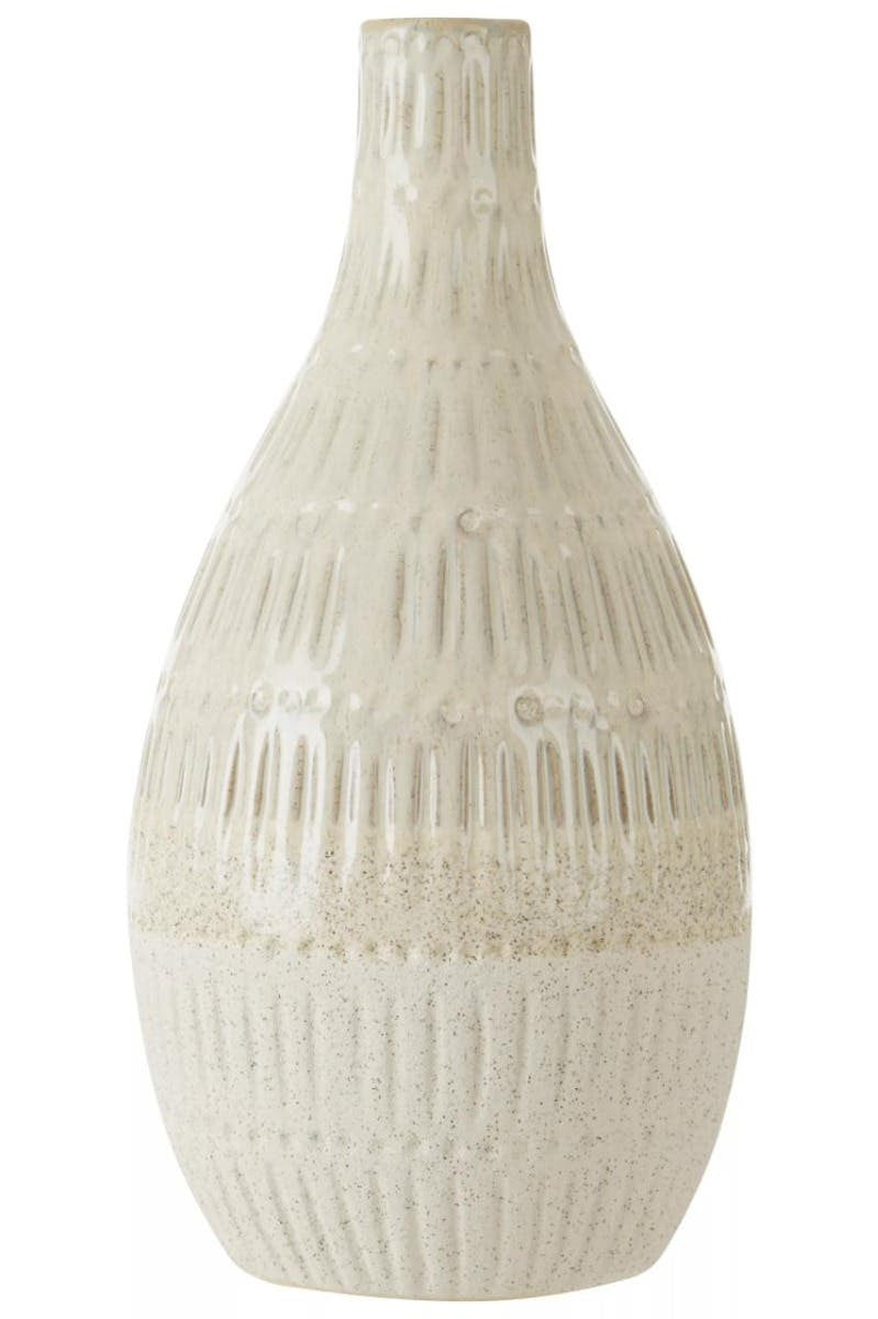 Steen Medium Ceramic Bottle Vase