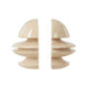 Sura Cream Marble Set of Two Bookends
