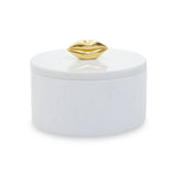 Flos White Marble Storage Jar