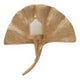 Prato Ginkgo Small Wall Sconce Candle Holder
