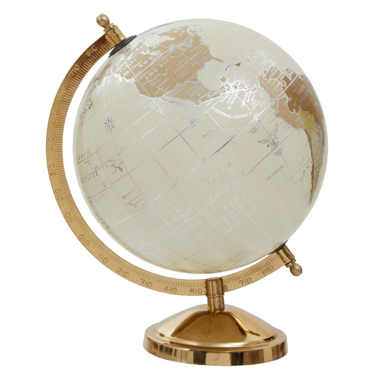 Churchill Gold Frame Globe