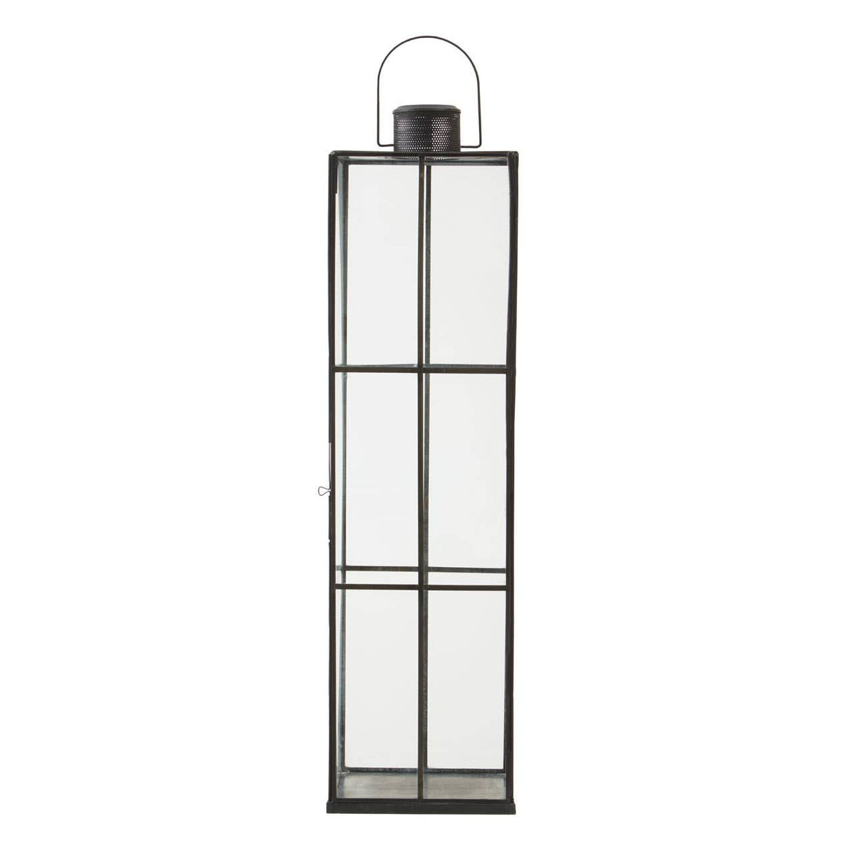 Preston Antique Black Finish Large Lantern