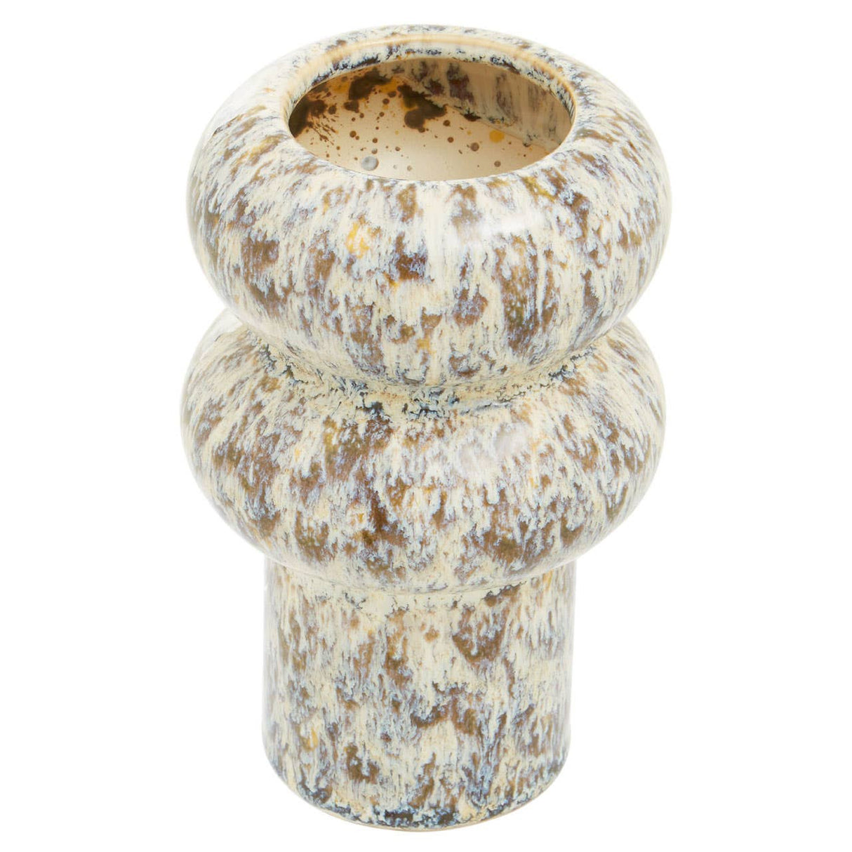 Shai Small Speckled Beige Vase