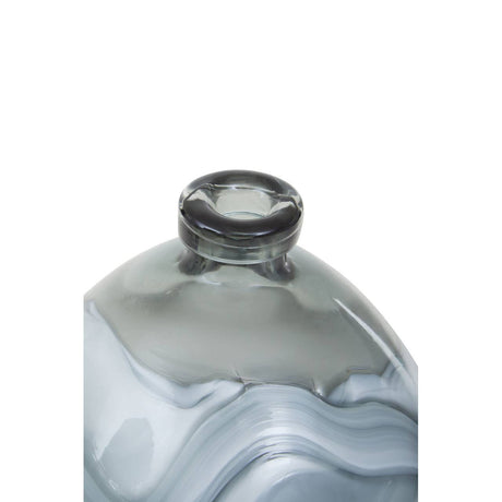 Halla Small Grey Bottle Vase
