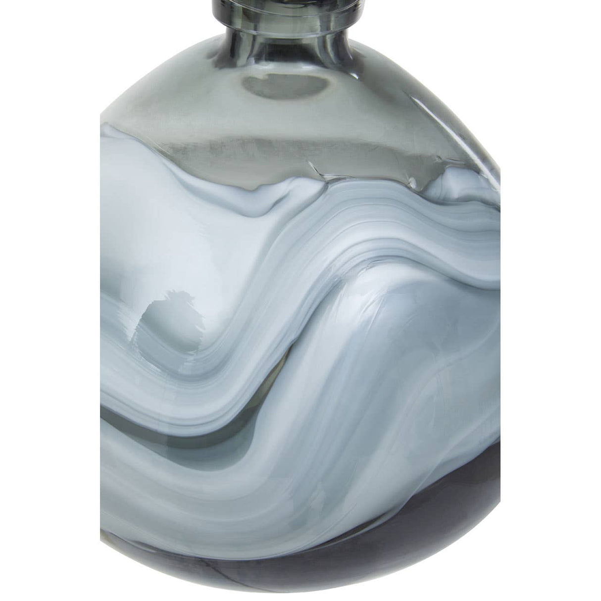 Halla Small Grey Bottle Vase