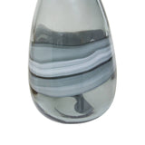 Halla Medium Grey Bottle Vase