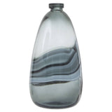 Halla Large Grey Bottle Vase