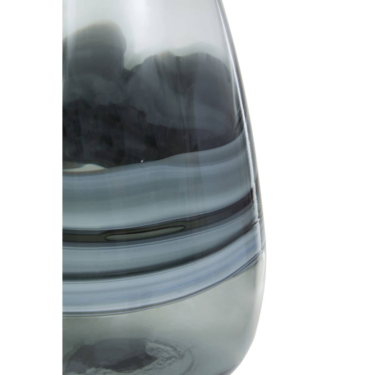 Halla Large Grey Bottle Vase
