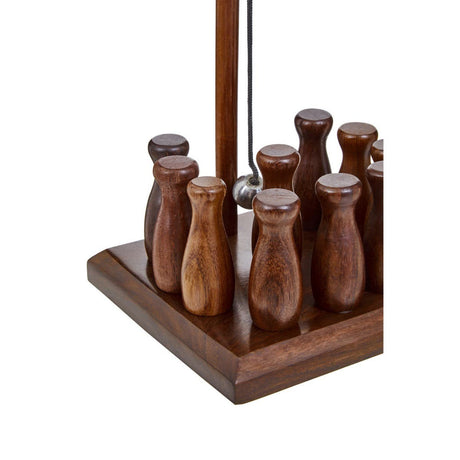Churchill Sheesham Wood Skittles Set