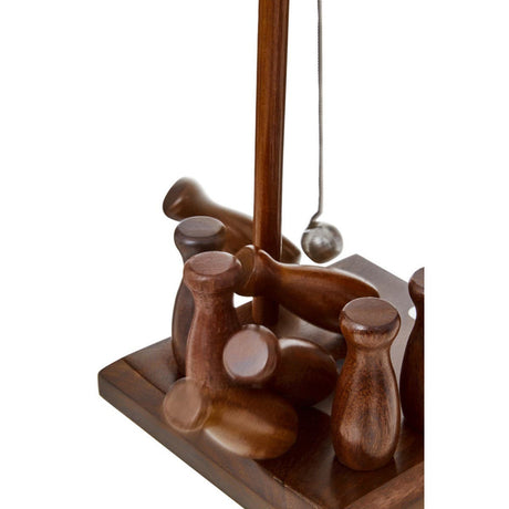 Churchill Sheesham Wood Skittles Set