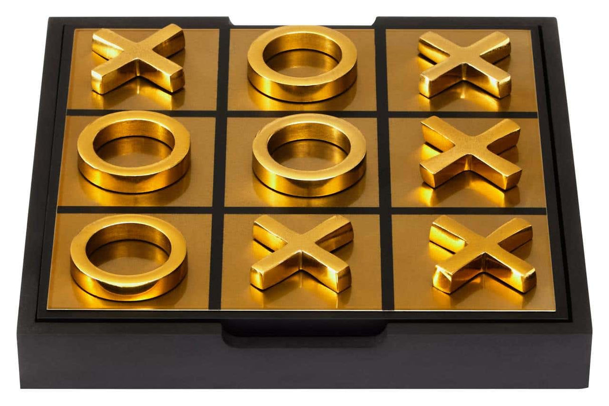 Churchill Black And Gold Noughts And Crosses