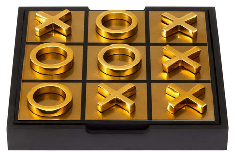 Churchill Black And Gold Noughts And Crosses